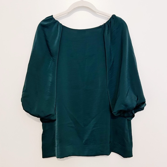 Bobeau Silky Balloon Sleeve Blouse - Picture 4 of 4